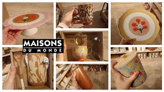 MAISONS DU MONDE NOUVEAUTÉS LA VAISSELLE ET ACCESSOIRES DE CUISINE KITCHEN 🍽️🔪🥄🍴🏺🏡☕🥤🫖 [upl. by Bonnice]