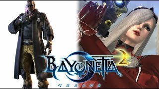 Bayonetta  Jeanne vs Rodin Bayonetta1 [upl. by Ardnohsal226]