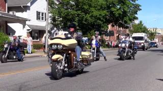 Blue Comet MC at Lansdale Pa Memorial Day 2013 [upl. by Jacobba]