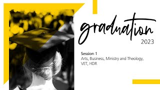 Avondale University Graduation 2023  Session 1 [upl. by Ihana]