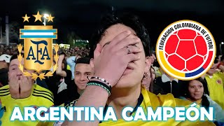 🏆ARGENTINA CAMPEÓN🏆REACCION 🇦🇷ARGENTINA VS COLOMBIA🇨🇴COPA AMERICA 2024 [upl. by Jaco24]