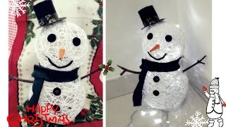 DIY  Boneco de Neve [upl. by Beryle474]