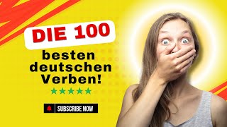 Lerne die 100 meistgenutzten Verben in nur 30 Minuten [upl. by Ecirted]