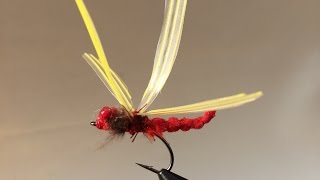 How To Tie a Red Dragonfly  Fly Fishing3Cách Buộc Con Chuồn Chuồn Ớt [upl. by Rhtaeh]