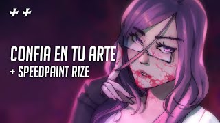 Confía en tu arte ✧【Clip studio Speedpaint】 [upl. by Nive]