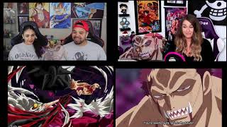 Katakuri falls on his back  One Piece Reaction Mashup [upl. by Revned]