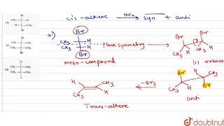 Which among the following on dehalogenation will give transalkene [upl. by Nnaihs]