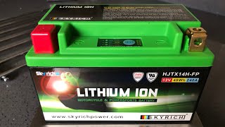 Interceptor 650 joins Weight Watchers Lithium battery [upl. by Garaway910]