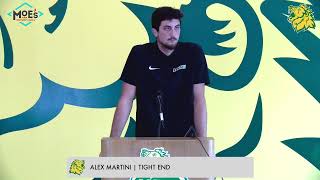 MSSU Football Press Conference 110424 [upl. by Helfand663]