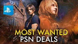 PS Stores Most Wanted Games on Discount Right Now [upl. by Irmine]