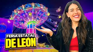 Feria Estatal de LEÓN 🇲🇽 ¡Es Espectacular MEXICO 4K [upl. by Inahet]