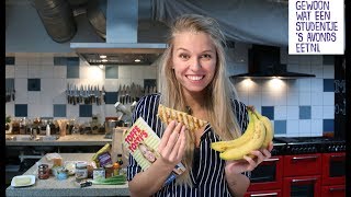 VET LEKKERE TOSTI met KERRIE en BANAAN  Gewoon wat een studentje s avonds eet [upl. by Leasia733]