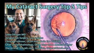 My cataract surgery top 5 tips for the Millennial Eye Live 2019 meeting [upl. by Elle]