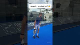 Augustin Tapia has skills🔥😎 padel tapia [upl. by Robby]