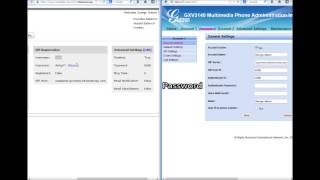 Grandstream GXV3140 Configuration with MyOffice PBX Cloudbased phone system [upl. by Blackwell630]