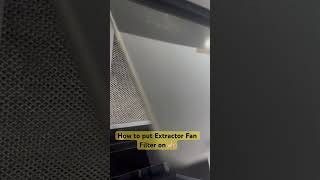 Extractor Fan Filter [upl. by Elleuqar]