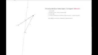Construire des vecteurs égaux  Méthode 3 [upl. by Lion]