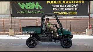 2006 Polaris Ranger SXS For Virtual Auction October 12th 2024 [upl. by Ahsinahs419]