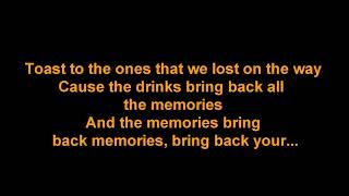 Memories  Maroon 5  karaoke [upl. by Allecram]