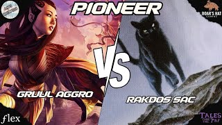 Gruul Aggro VS Rakdos Sac MTG Pioneer [upl. by Enilrem]