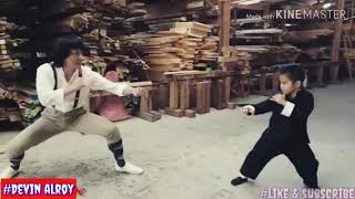 Ryusei imai vs Lin Quinan kungfu kids vs taekwondo kids  Devin Regar [upl. by Nahtan777]