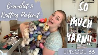 Huge YARN HAUL  Endless Socks  Crowchet amp Knitting Episode 33 [upl. by Houston953]