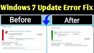 Windows 7 Ko Update Kaise Kre windows 7 ko update kaise karen 2023windows 7 update error 80072efe [upl. by Scheers734]