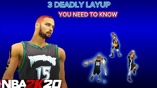 HOW TO DO 360 LAYUPFAKE PASS LAYUPSHAKE N BAKE LAYUP IN NBA2K20MOBILE l LAYUP TUTORIAL [upl. by Pompei]