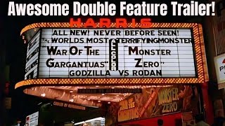 Monster Zero and The War of the Gargantuas 1970  720p Kaiju Double Feature RARE trailer [upl. by Neurath]