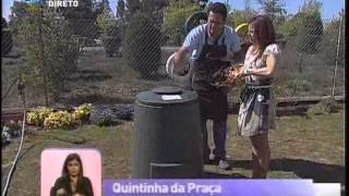 Compostagem na Hortinha da Praça [upl. by Barger]