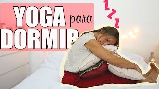 YOGA PARA DORMIR 🌛Yoga en la cama antes de dormir 🌛 [upl. by Liv479]