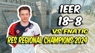 CS2 POV  Nemiga 1eeR 188 vs Sangal Ancient  RES Regional Champions 2024 [upl. by Nive672]