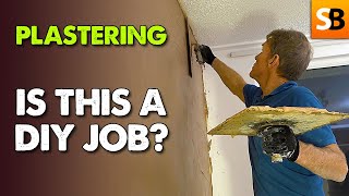 Plastering Cheats Beginners Can Use  How To Plaster [upl. by Assenyl]