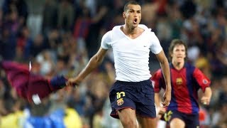 RIVALDO 3 GOALS VS VALENCIA 2001 [upl. by Banky]