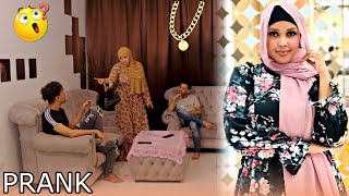 PRANK  AAMINA DAHABKA AAD XADAY SOOCELI GACAN AYEE INOO QAADAY…😳😱 [upl. by Anselme]