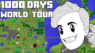 1000 Days  Hardcore Minecraft World Tour [upl. by Bealle]