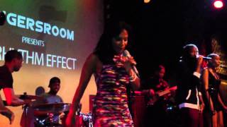 Teedra Moses performs  Backstroke  live at SOBs 2013 [upl. by Araec891]