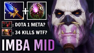 DOTA 1 MID HERO IS BACK 34 Kills Scepter  OC Doctor Crazy Team Wipe Combo Wombo Best Hero Dota 2 [upl. by Candra]