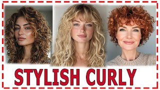 Curly Hairstyles💕 2024 For Women [upl. by Reynard]