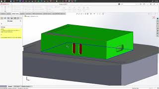 Final Mold Solidworks Intermediate Workshop [upl. by Leamiba]