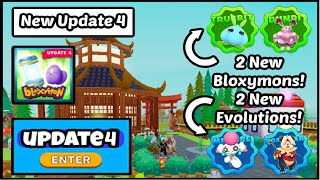 Update 4 in Roblox Bloxymon I New Bloxymon I New Code I New Evolution I Incubator amp Hatch Eggs [upl. by Eiramit]