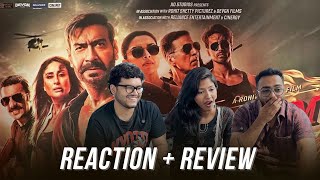 Singham Again  Official Trailer  A Rohit Shetty Cop Universe  Trailer Reaction and Review [upl. by Hsakiv66]