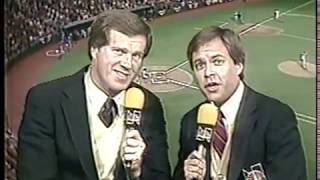 MLB  1985  ALCS Game 4 Blue Jays Vs Royals PreGame With Dick Enberg  Rick Dempsey  Tony Kubek [upl. by Rogovy]