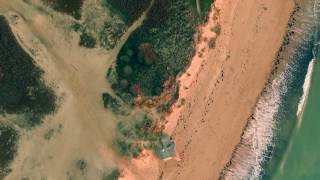 DJI  Plage Saint Pierre Locmariaquer [upl. by Nolitta]