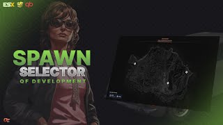 Spawn Selector  FiveM Script  ESXQBSTANDALONE [upl. by Romonda35]