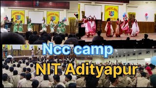 ncc camp NIT Adityapur 2024 [upl. by Kilroy]