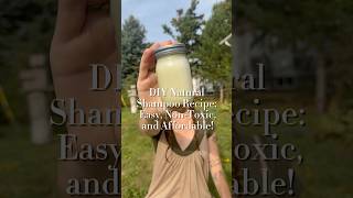 DIY Natural Shampoo Recipe Easy NonToxic and Affordable [upl. by Lavona]