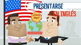 CÓMO PRESENTARSE EN INGLÉS  RETO [upl. by Kester]