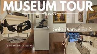 First Ever Time at an Art Museum Solo Diaries Ep 2 [upl. by Aital]