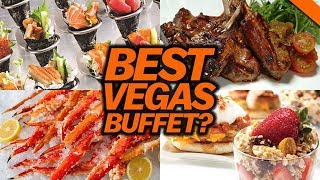 BEST BUFFET IN VEGAS  Fung Bros Food Vlog [upl. by Ariamoy]